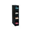 Dispense Rite Dispense-Rite Countertop Vertical Condiment Organizer - 4 Sections HVCD-4BT